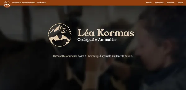 Site web de Léa Kormas